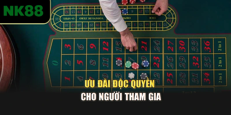 Ưu đãi độc quyền cho người tham gia